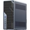 MINISFORUM MS-02 Ultra Workstation Mini PC,Intel Core Ultra 9 285HX (24C/24T, fino a 5,5 GHz),192 GB RAM, 2 TB SSD,PCIe 5.0 x16, 4 × DDR5(ECC),4 × M.2,USB4 v2,Dual 25GbE+10GbE+2.5 GbE (vPro), Wi-Fi 7
