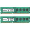 WanShi 2X DDR3 RAM da 4 GB di Memoria PC3-12800 1,5 V 1600 MHz 240 Pin Memoria Desktop DIMM Buffer e Non ECC per Scheda Madre AMD Desktop