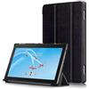 Andy Case1 Custodia per Lenovo Tab 4 10 Plus TB-X704F Folio Stand Custodia in Pelle Ultra Sottile Leggera Cover per Lenovo Tab4 10 Plus TB-X704L TB-X704N TB-X704V TB-X704Y MotoTab TB-X704A 10.1 (nero)