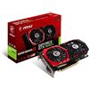 Msi Geforce Gtx 1050 Ti Gaming X 4G Scheda Grafica, Interfaccia Pcie 3.0, 4 GB Gddr5, 128Bit, 768 Cuda Cores, 229 X 131 X 39 Mm, Nero