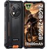 OUKITEL G1 Smartphone Rugged - 24GB+256GB 10600mAh Telefono Indistruttibile | 24GB+256GB/1TB, 10600mAh, 48MP+5MP, 6,52 HD Smartphone Rugged, IP68/IP69K/MIL-STD-810H, Dual SIM/NFC/GPS, 2 Anni Garanzia