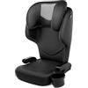 Babify - Seggiolino per Auto, 15-36 kg, Isofix, 3-12 Anni, Poggiatesta Regolabile in 12 Posizioni, Conforme UE R129, Pieghevole, Portabicchieri Rimovibile, Copertura Facile da Pulire, Design Nero