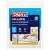 Tesa Guarnizione per Porte e Finestre, tesamoll® Schiuma Universale, 10m x 25mm, Bianco