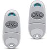 Volanfy 3 Pezzi Telecomando Cancello, 433,92 MHz Telecomando Porta Garage, Telecomando C@me Compatibile Con 433,92 MHz Telecomando EV, NA, EE, 2 Canali (2 Pezzi)