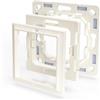 Shelly adattatore Gira and Merten per Shelly Blu Wall Switch 4 | Interruttore non incluso, allineamento perfetto, installazione rapida, connessioni sicure e stabili.
