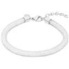 s.Oliver Da Donna Gioielli - Bracciale A Rete Con Scintillanti Pietre In Diversi Colori In Di Alta Qualità Acciaio Inossidabile - Elegante & Adatto All'Uso Quotidiano - Perfetto Idea Regalo