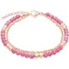 s.Oliver Bracelet - Elegante bracciale in acciaio inox lucido - oro rosa - catenina regolabile fino a 20 cm - impermeabile e delicato sulla pelle