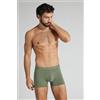 Intimissimi Boxer In Cotone Con Elastico A Vista Verde