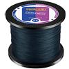 RIKIMARU Lenza da pesca intrecciata, resistente all'abrasione, zero allungamento e basso effetto memoria, diametro extra sottile, 300-1000 m, portata 1,8-81,6 kg