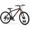 VEVOR Mountain Bike per Adulti 21 Velocità per Tutti i Terreni Carico 120kg | Bicicletta da Montagna, Sospensione Anteriorre, Sella Regolabile, in Acciaio di Carbonio, Freno Doppio a Disco, da Esterno