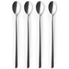 Russell Hobbs Vienna Set 4 cucchiaini da latte, 22 cm, manico lungo | Acciaio inox 18/0, finitura lucida a specchio, lavabili in lavastoviglie, per mug alti, caffè, espresso, gelati e coppe