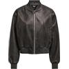 ONLY Onljane - Bomber In Finta Pelle Slavato Otw Bomber Donna (Pacco da 1)