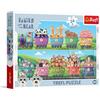 Trefl - Babies and the Bear, Il mondo delle piccole avventure | Puzzle Maxi da 24 pezzi, pezzi grandi, divertimento creativo, per bambini dai 3 anni in su