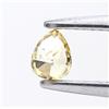 NATURAL ROSE CUT DIAMONDS Diamante Giallo Naturale Sfuso a Forma Goccia Taglio Pear 0.10 carati