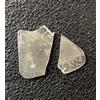 Sparkling Fancy Diamonds Lotto Taglio Diamante Naturale Polki Polished 0,30 ct 2 Pezzi