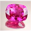 Gemsmyriad 32.50Ct Naturale Rodolite Granato Cuscino Forma Lampone Rosa Certificato Gemma