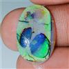 Handmade 05.40 Ct Opale Monarch Sfaccettata Cabochon Ovale 14x22x3 mm Gemma Sciolta
