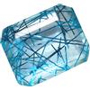 Naturale Cielo Certificato 30 KT Smeraldo Taglio Rutilato Quarzo Loose Doppietto