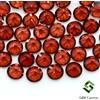 SBI Gems Naturale Granato Rosso Taglio Rotondo 2.75 MM 5.43 Cts Lotto 50 Pezzi Top Sfuso