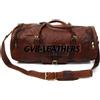 Fatto a mano Borsa Da Viaggio Vintage In Pelle Duffel Per Weekend E Notte