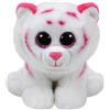 TY Beanie Boos 15cm Glubschi Tiger Tabor con occhi glitterati peluche bianco rosa