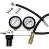 Wiltec Tester di compressione Wiltec per motori a benzina per la diagnosi delle perdite nei cilindri Set in valigetta con adattatori Misuratore di compressione Tester di compressione