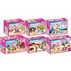 PLAYMOBIL 70206-07-08-09-10-11 Casa delle bambole Set di 6 A