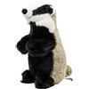 Uni Toys Uni-Toys - Tasso, in piedi - 28 cm (altezza) - Animale di peluche della foresta - Peluche, giocattolo di coccole