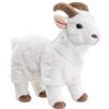 Uni Toys Uni-Toys - Capra di montagna bianca - 29 cm (lunghezza) - peluche capra - peluche, peluche