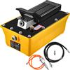 OEM Pompa idraulica ad aria VEVOR pompa a pedale 10000 PSI, pompa idraulica da 2,3 L con tubo flessibile e pistola a spruzzo, pressione regolabile 700 kg/cm² e intervallo 0,7-1 per il sollevamento e lo spostamento di macchinari pesanti