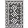 Hanse Home Collection GmbH 80x150 cm Tappeto a pezzi Gemini 106019 Nero della collezione Elle - per la casa e l'esterno