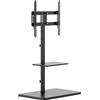 PureLink Supporto TV PureMounts, supporto, supporto TV universale per 32-65 pollici Samsung, LG, Philips, Panasonic UVM., max. Vesa 400x400 e 35 kg, nero