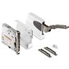 BLUM Raccordo per ribalta Blum AVENTOS HK per Tip-On 20K2501T (LF 750 - 2500) per angolo di apertura ribalta sollevabile 107° incl. tappi di copertura bianco seta e set di fissaggio frontale SOTECH