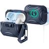 ESR Custodia ESR Cyber FlickLock MagSafe per AirPods Pro 3 - blu scuro
