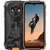 Ulefone Smartphone UleFone RugKing 4 Pro, 8GB di RAM, 128GB di memoria interna (arancione)