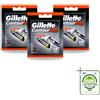 Gillette 3 rasoi usa e getta Gillette Contour Plus - confezione grande - 3 pezzi