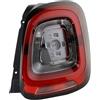 Johns Fanale posteriore a LED, adatto per Fiat 500X 334, fanale posteriore, lato passeggero destro, senza portalampada, anno di costruzione dal 09/18