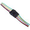 Yeepin Nuovi connettori elettrici impermeabili a 6 pin Kit Presa Cavo auto Connettore elettrico Spina con cavo