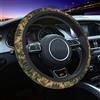 Mexpekil Coprivolante universale per auto, motivo mimetico, antiscivolo, decorativo, adatto alla maggior parte delle auto (38 cm), confezione da 1