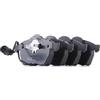 RIDEX 402B0161 Set d'assale Kit pastiglie freni Anteriore con lamierino anticigolío con clip pistone Compatibilità con VW PASSAT 3B3