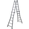 FACAL S.R.L. Scala in alluminio multiposizione 6+6 gradini Facal Eurobriko 16 BK/5A