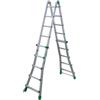FACAL S.R.L. Scala in alluminio multiposizione 5+5 gradini Facal Eurobriko 16 BK/4A