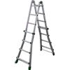 FACAL S.R.L. Scala in alluminio multiposizione 4+4 gradini Facal Eurobriko 16 BK/2A