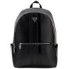 Guess Uomo Zaino Torino Backpack Nero | design iconico Guess, scomparto principale capiente, logo signature del brand