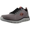 Skechers 232758 Track Leshur Black Scarpe da ginnasticaUomo | Sneaker, tortora/blu navy, beige, con lacci, lavabili in lavatrice, scarpe da uomo