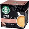 Starbucks Nescafé Dolce Gusto Starbucks Caffè Latte, Capsule Caffè Tosto, 12 Capsule