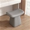 Generic Pouf in pelle, sedia da toeletta imbottita e panca per scarpe, per soggiorno, design moderno, seduta morbida e confortevole per casa, ufficio e appartamenti
