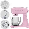 Smeg Full Color Rosa - Impastatrice Planetaria - Vasca in Inox da 4,8 litri