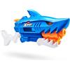 XSHOT Fast-Fill Shark Attack Water Blaster by ZURU: Blaster d'acqua a riempimento rapido, design a squalo, getto 10m, serbatoio 750ml. Per bambini 5+, divertimento all'aperto.