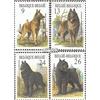 Prophila Collection Belgio 2265-2268 (Completa Edizione) MNH ** MNH 1986 Belgian Razze (Francobolli per i Collezionisti) Cani/Lupi/iene